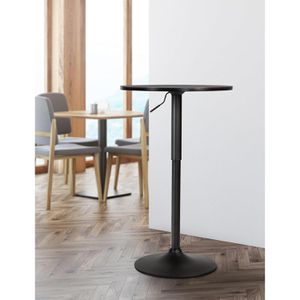 Produktbild für Stehtisch CLP Lamoni 324347,schwarz Ø 60 cm