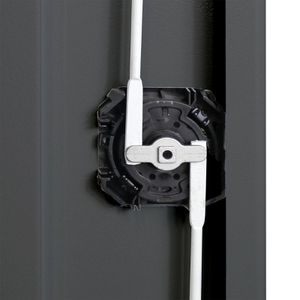 Produktbild für Magazinschrank ADB 41827, grau / anthrazit