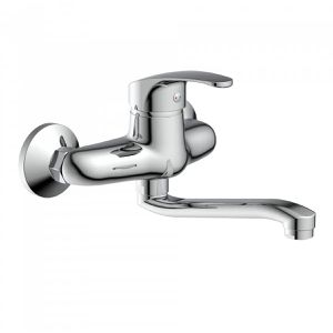 Produktbild für Küchenarmatur Schütte Orazi Wandwasserhahn 36760, chrom