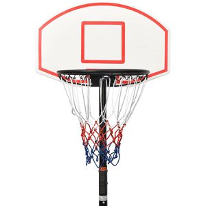 Produktbild für Basketballkorb vidaXL 93655, weiß, indoor &amp; outdoor