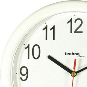 Produktbild für Wanduhr Technoline WT 600, Kunststoff, analog, Quarzuhr