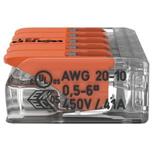 Produktbild für Verbindungsklemme Wago Compact, 221-615, 5 Leiter