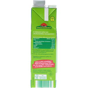Produktbild für Milch Schwarzwaldmilch H-Weidevollmilch, Fettgehalt 3,8%