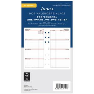 Produktbild für Kalendereinlagen Filofax 27-68475, Professional, Jahr 2027