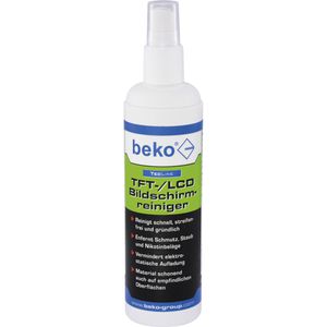 Beko Bildschirmreiniger 299 50 250, für TFT/LCD-Bildschirme biologisch abbaubar 250ml