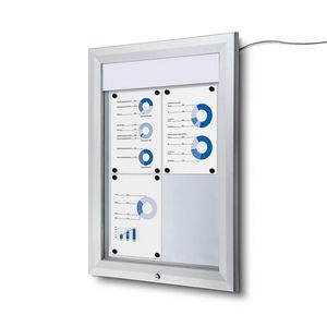 Produktbild für Schaukasten Showdown-Displays T-Linie LED B1 außen