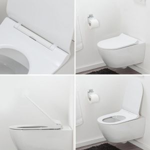 Produktbild für WC-Sitz Tiger Veiros 250980646, D-Form, aus Thermoplast