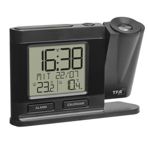 Produktbild für Wecker TFA 60.5018.01 schwarz, digital