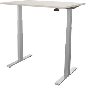 Produktbild für Schreibtisch fm-Büromöbel fouraction, akazie / silber