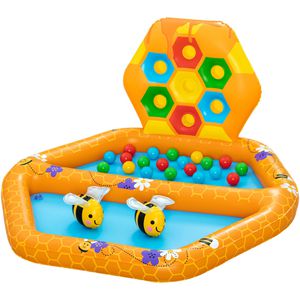 Produktbild für Planschbecken Bestway Lil Beehive 52639, mit Bällebad