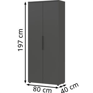 Produktbild für Aktenschrank Germania Mailand, 4371-547 aus Holz