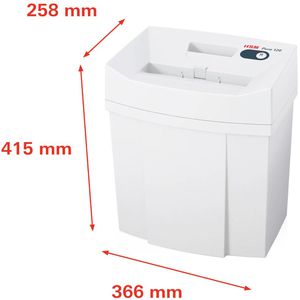 Produktbild für Aktenvernichter HSM Pure 120, 2313111, weiß