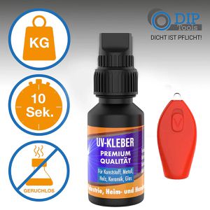 Produktbild für Sekundenkleber DIP-Tools UV-Kleber