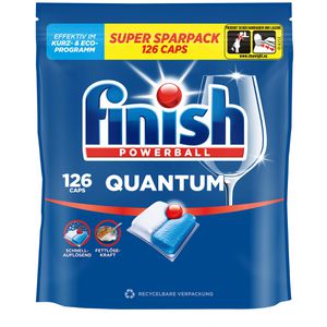 Spülmaschinentabs finish Quantum Powerball, All in 1