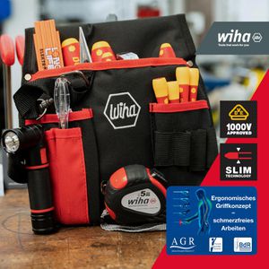 Produktbild für Werkzeug-Gürteltasche Wiha 44574, Werkzeugset