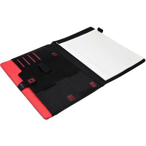 Produktbild für Schreibmappe Monolith 2948 schwarz, Kunstleder
