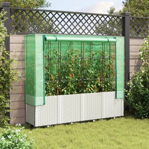 Produktbild für Hochbeet vidaXL 4015845, aus Kunststoff und Eisen
