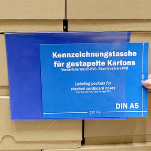 Produktbild für Kennzeichnungstasche Sprintis A5 quer
