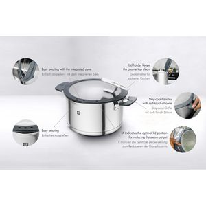 Produktbild für Topfset Zwilling Simplify, Edelstahl