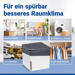 Produktbild für Luftentfeuchter Wenko Cube 50220100, Granulat