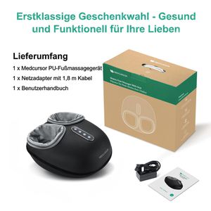 Produktbild für Fußmassagegerät Nekteck Medcursor Shiatsu, schwarz