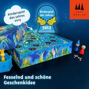Produktbild für Brettspiel Drei-Magier 40867, Der verzauberte Turm
