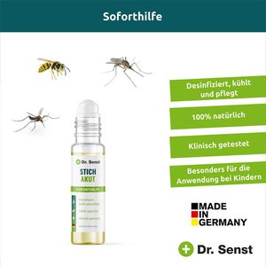 Produktbild für Insektenstich-Gel Dr.Senst Stich Akut, ab 3 Jahre, Roller