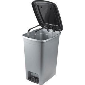 Produktbild für Mülleimer Keeeper Olaf, silber