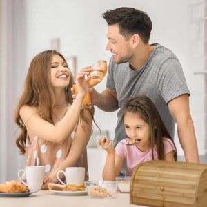 Produktbild für Brotkasten Relaxdays 10020230, Bambus