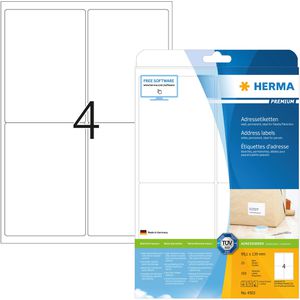 Adressetiketten Herma 4503 Premium, weiß