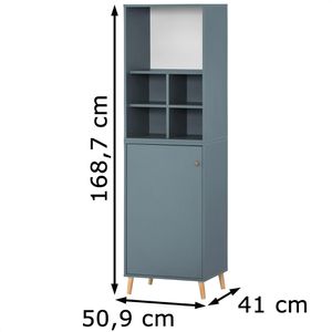 Produktbild für Kombischrank Möbelpartner Serie 500, fjord