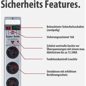 Produktbild für Steckdosenleiste Brennenstuhl Super-Solid, 2,5m