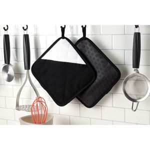 Produktbild für Topflappen Lurch 70091, Baumwolle und Silikon