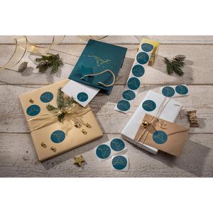 Produktbild für Sticker Sigel CS124 Weihnachtsbaum, petrol