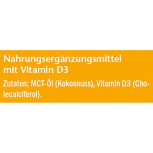 Produktbild für Vitamin-D Sanatura 50 ml, für 1300 Tropfen