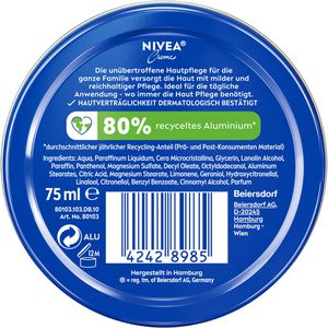 Produktbild für Hautcreme Nivea Creme Universalpflege