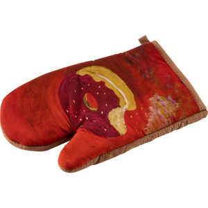 Produktbild für Ofenhandschuh Fackelmann Donut, 11017, rot