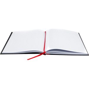 Produktbild für Notizbuch Oxford 400047607 Black n Red, Karton Hardcover