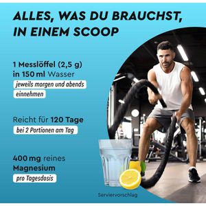 Produktbild für Magnesium gloryfeel Komplex, 600 g Pulver