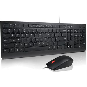 Produktbild für Tastatur Lenovo Essential Wired Combo, 4X31R64414