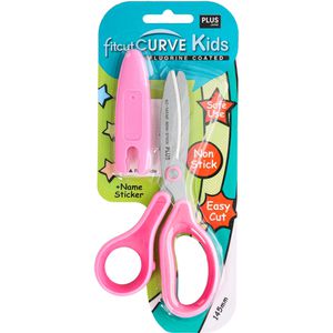 Produktbild für Kinderschere Plus-Japan Fitcut Curve Kids, 35064, 14,5cm