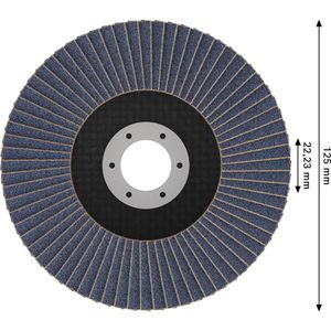 Produktbild für Fächerschleifscheibe Bosch X451, 2608626175