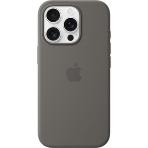 Produktbild für Handyhülle Apple Silikon Case MYYL3ZM/A, MagSafe, steingrau