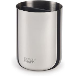 Produktbild für Zahnputzbecher JosephJoseph EasyStore Luxe, aus Edelstahl