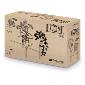 Produktbild für Blumenständer Prosperplast Bloomie, schwarz/weiß