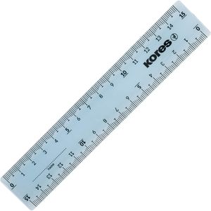 Produktbild für Lineal Kores LIN42131, 15 cm