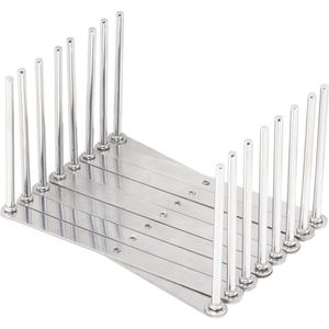 Produktbild für Topfdeckelhalter Böttcher-AG silber, aus Metall
