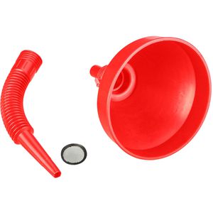 Produktbild für Trichter Relaxdays 10034230, rot, 5-teiliges Set
