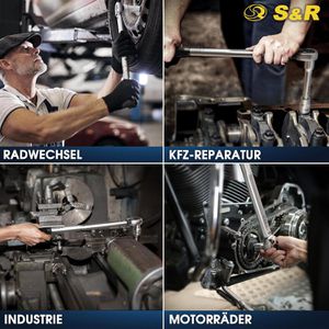 Produktbild für Drehmomentschlüssel S&amp;R 465012210, Set