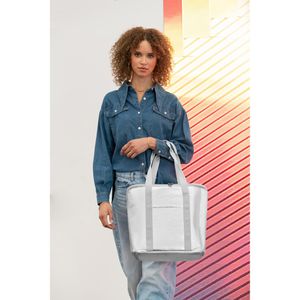 Produktbild für Kühltasche Reisenthel Thermoshopper silver crackle, faltbar